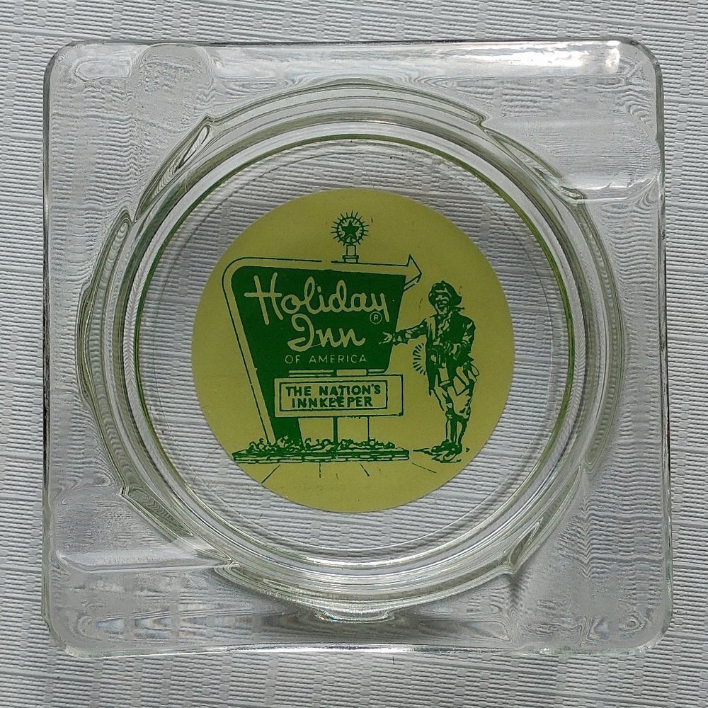 Vintage Square Holiday Inn Ashtray Holiday Inn of America